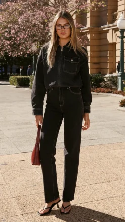 Abrand 94 High Straight Jean - Cara