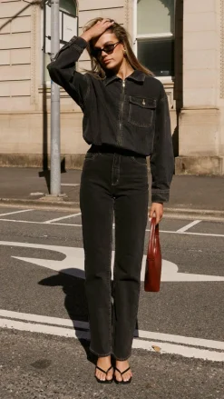 Abrand 94 High Straight Jean - Cara