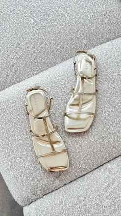 Acacia Sandals - Gold Metallic