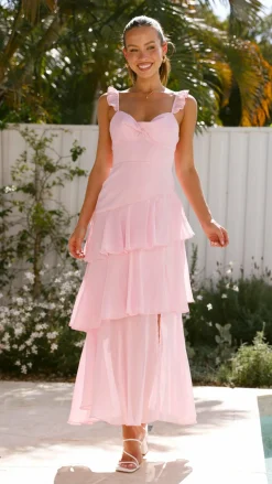 Achelle Maxi Dress - Pink