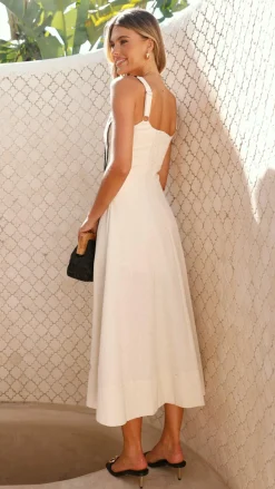 Adelina Maxi Dress - Oatmeal