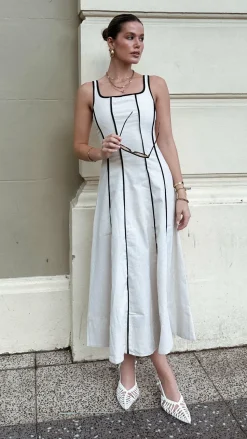 Adelina Maxi Dress - Oatmeal