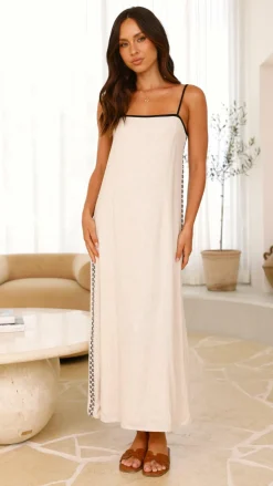Aisha Maxi Dress - Oat