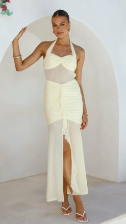 Alani Maxi Dress - Yellow