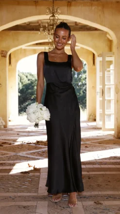 Alaria Maxi Dress - Black