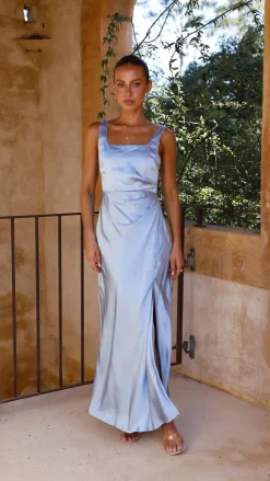 Alaria Maxi Dress - Blue