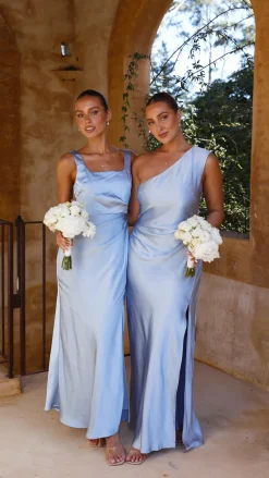 Alaria Maxi Dress - Blue