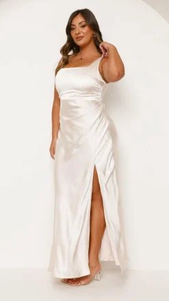 Alaria Maxi Dress - Champagne