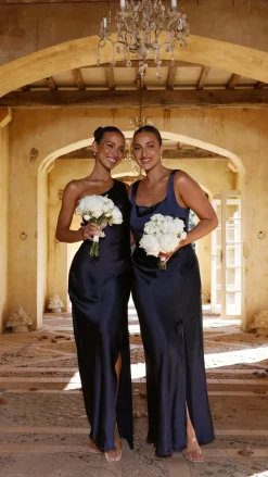 Alaria Maxi Dress - Navy