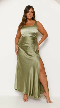 Alaria Maxi Dress - Olive
