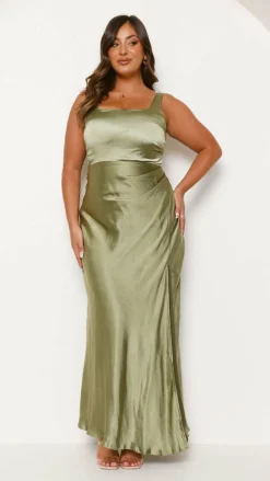 Alaria Maxi Dress - Olive