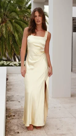 Alaria Maxi Dress - Yellow