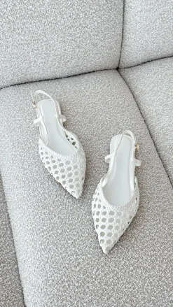 Alexandra Sandal - White