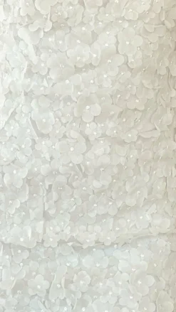 Allegra Mini Dress - White Floral