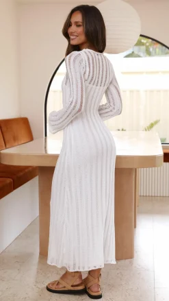 Allure Maxi Dress - White