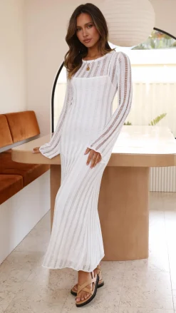 Allure Maxi Dress - White