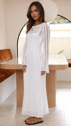 Allure Maxi Dress - White