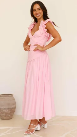 Alma Maxi Dress - Pink