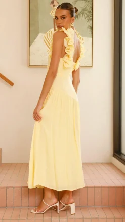 Alma Maxi Dress - Yellow