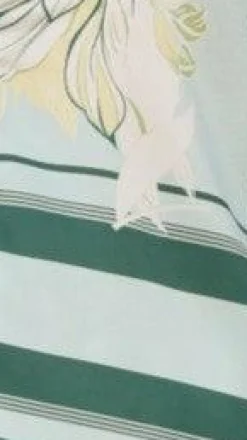 Alma Shorts - Aqua/Yellow Print