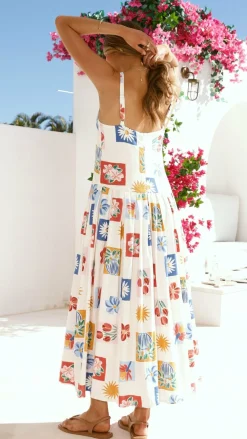 Aluna Maxi Dress - Belle Print