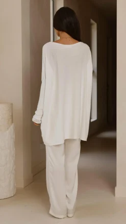 Amalia Knit Top - White