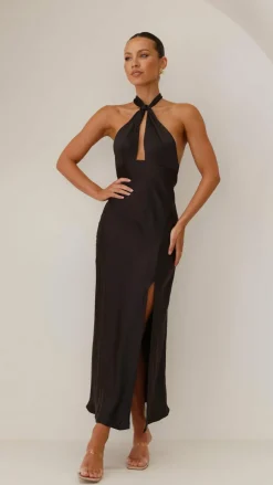 Amalia Maxi Dress - Black