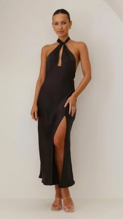 Amalia Maxi Dress - Black