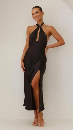 Amalia Maxi Dress - Black