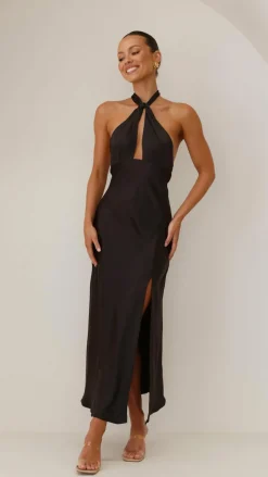 Amalia Maxi Dress - Black