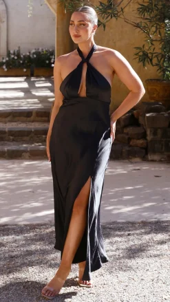 Amalia Maxi Dress - Black