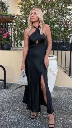 Amalia Maxi Dress - Black