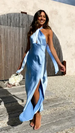 Amalia Maxi Dress - Blue