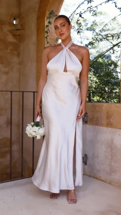 Amalia Maxi Dress - Champagne