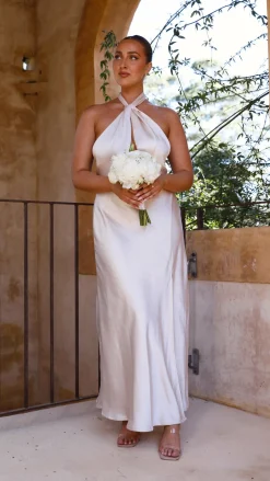 Amalia Maxi Dress - Champagne