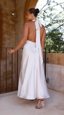 Amalia Maxi Dress - Champagne