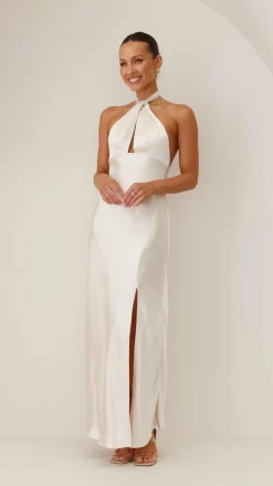 Amalia Maxi Dress - Champagne