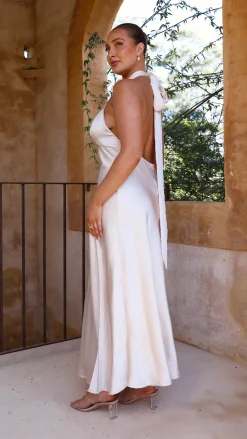 Amalia Maxi Dress - Champagne