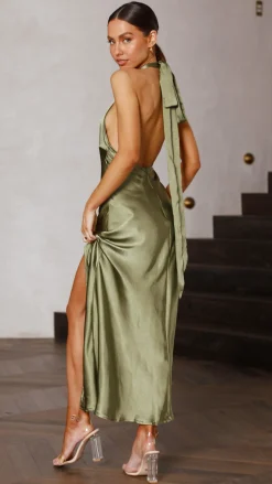 Amalia Maxi Dress - Olive