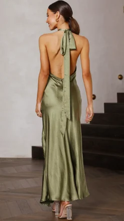 Amalia Maxi Dress - Olive