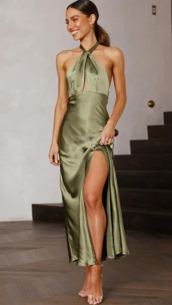 Amalia Maxi Dress - Olive