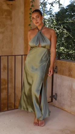 Amalia Maxi Dress - Olive