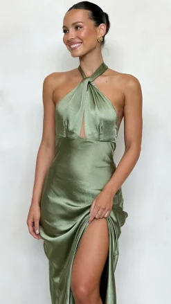 Amalia Maxi Dress - Olive