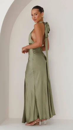 Amalia Maxi Dress - Olive