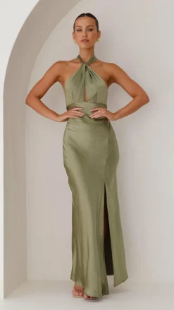 Amalia Maxi Dress - Olive