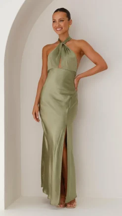 Amalia Maxi Dress - Olive