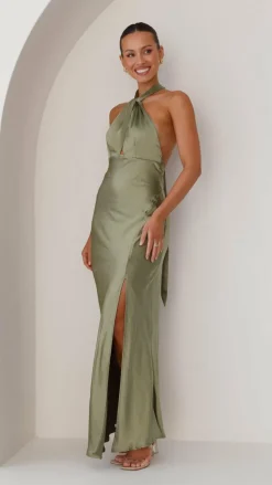 Amalia Maxi Dress - Olive