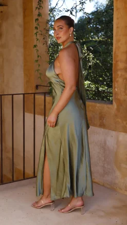 Amalia Maxi Dress - Olive