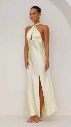 Amalia Maxi Dress - Yellow