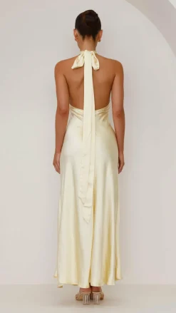 Amalia Maxi Dress - Yellow